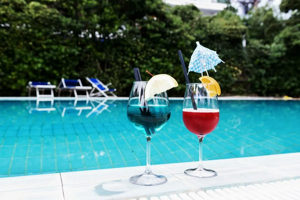 Hotel San Giovanni Terme, Aperitivo in piscina