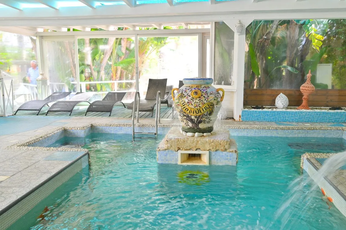 La Villa Resort e Spa - Piscina termale coperta